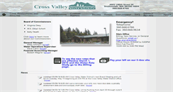 Desktop Screenshot of crossvalleywater.net